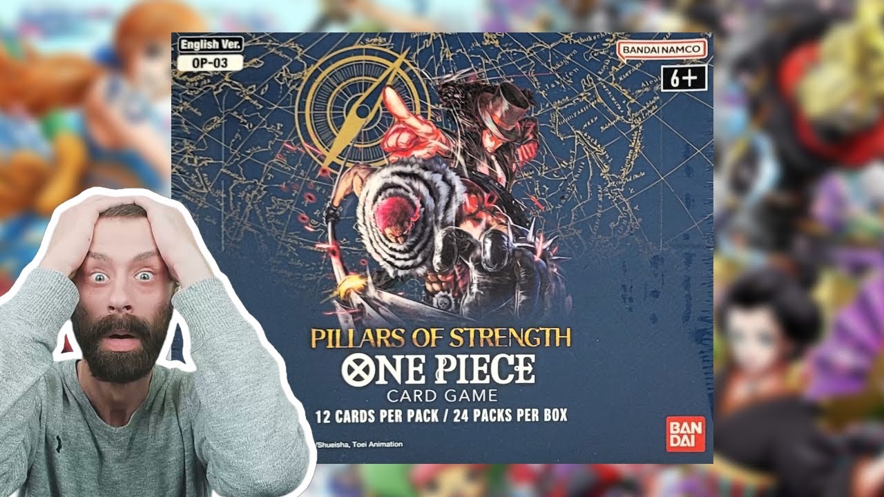CRAZY! One Piece Pillars of Strength Booster Box Break!