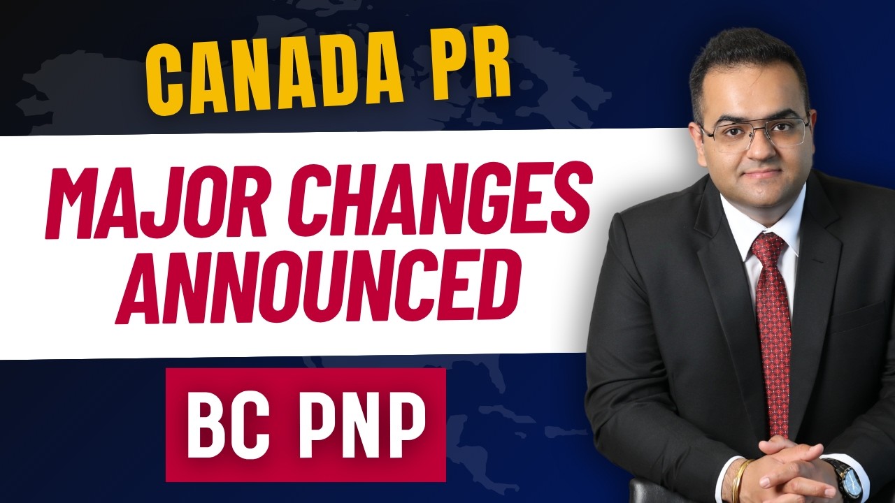 BCPNP Changes Announced AGAIN! Canada PR 2026-2027 - Canada Immigration News Latest IRCC Updates