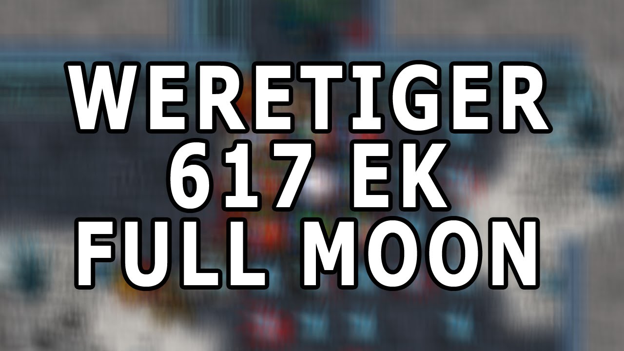 Tibia | Weretigers | 617 EK Solo | 5.5kk raw | Full Moon
