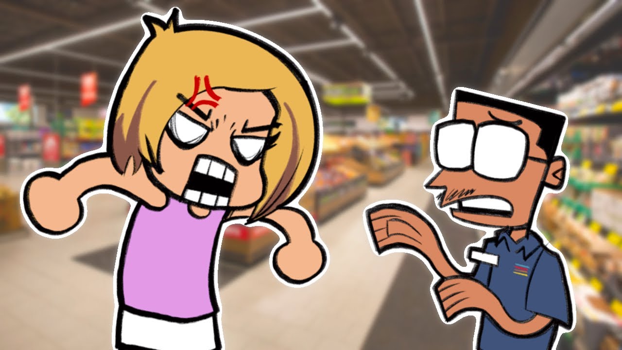 Dealing with customers (storytime animation)