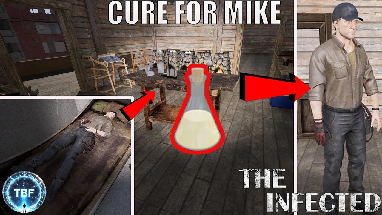 Cure for Mike!  Day 17 Surviving The Infected