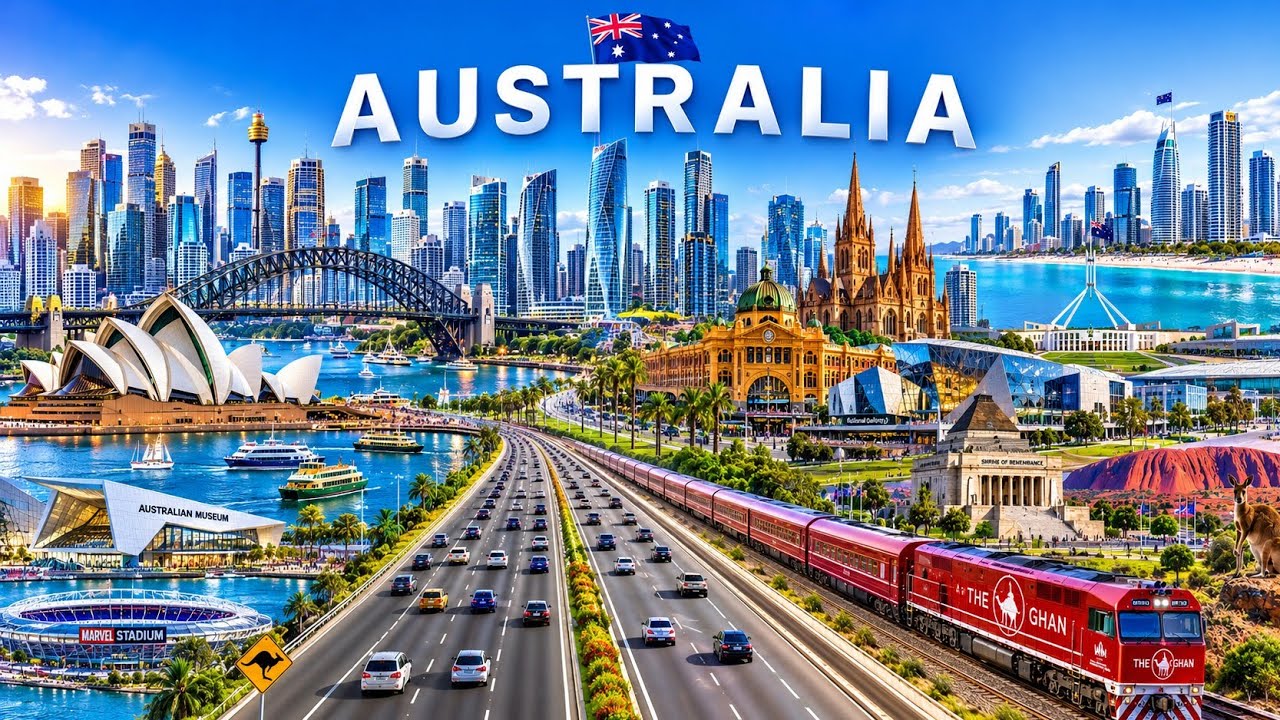 Australia 🇦🇺 Top 5 Skyscapers Cities In 4K |