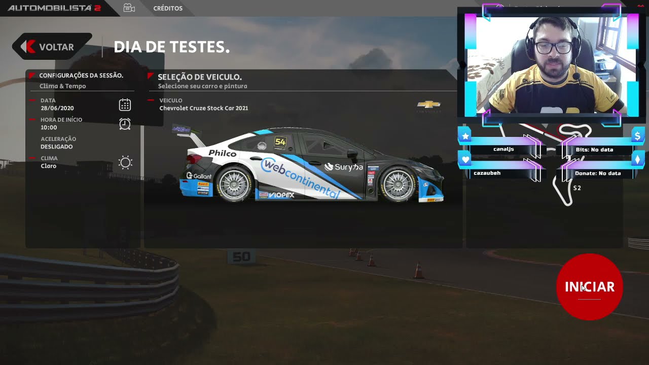 Automobilista 2 - Como aprender a melhorar seu tempo com o Setup + Volta Explicada Velo Cittá