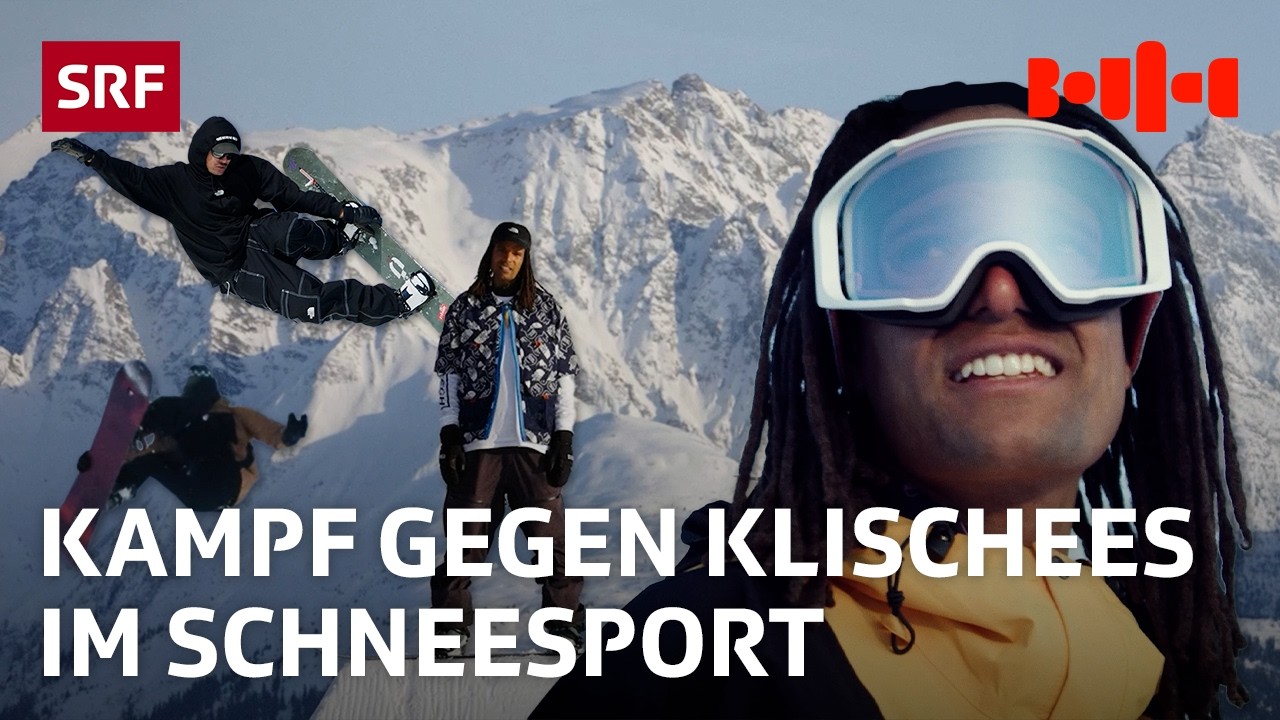 Portrait über Snowboarder David Djité: Stereotypen, Engagement & Black-Community | Bounce | SRF