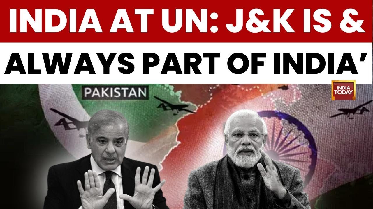 India Slams Pakistan At UN, Highlights 'Open Revolt' In PoK Over Rights Abuse | India Today News