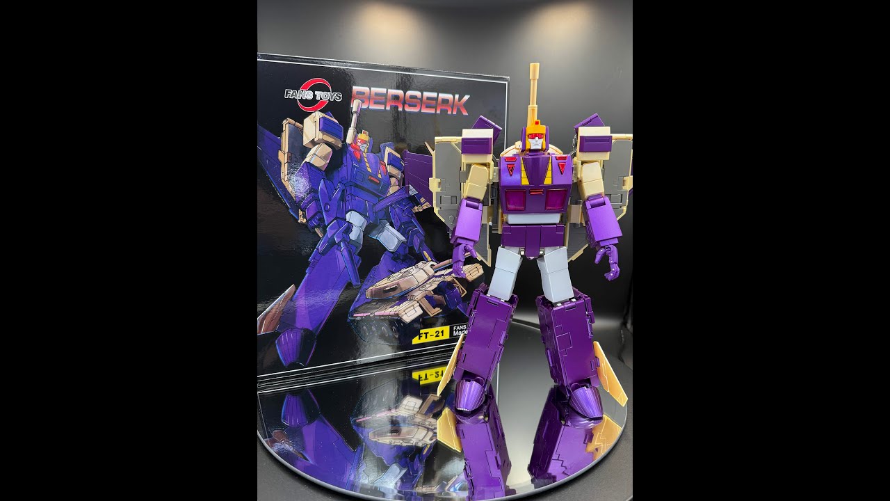 FansToys FT-21 Berserk (G1 Blitzwing) Unboxing and First Impressions