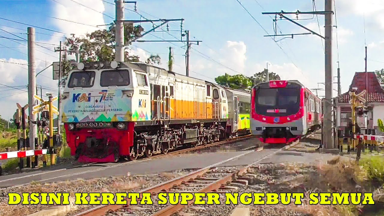 MOTORIDE Menyusuri Rel Menuju Perlintasan Kereta Api JPL 105 Desa Mayang, Sukoharjo, Jateng