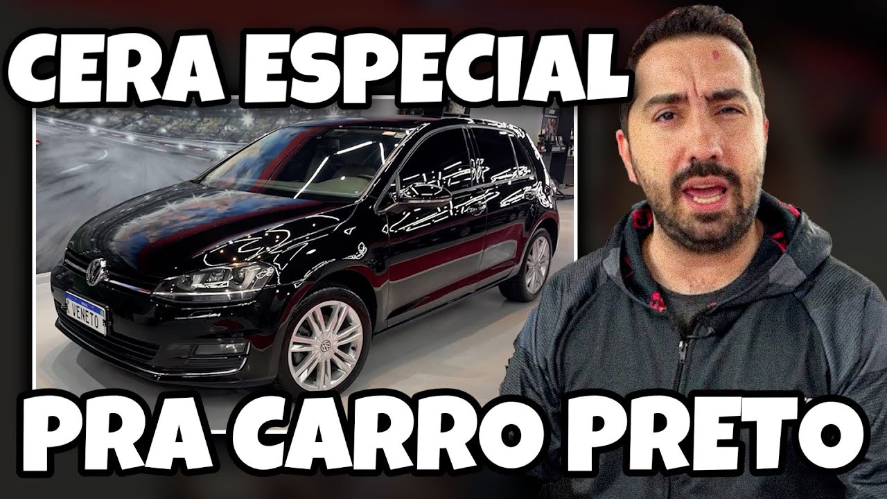 TESTAMOS UMA NOVA CERA PRA CARRO PRETO | Veja se Faz Diferença
