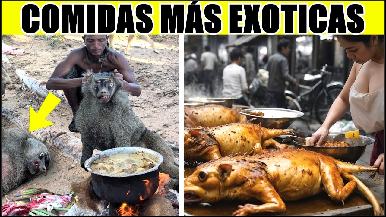 Las Comidas M&aacute;s Extremas y Exoticas En El Mundo