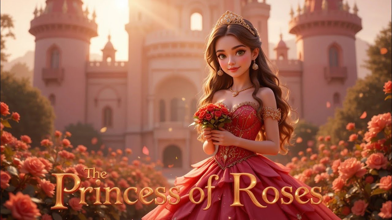 The Princess of Roses – A Tale of Love and Fragrance 🌹 English Fairytale | FairyTale World 