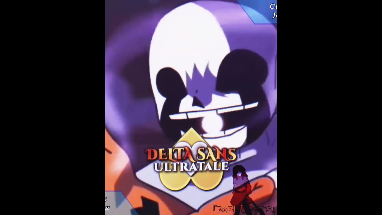 UnderTale AU | Delta!Sans VS Cross!Sans | #undertale #vs #edit #shorts #short | ✨💜
