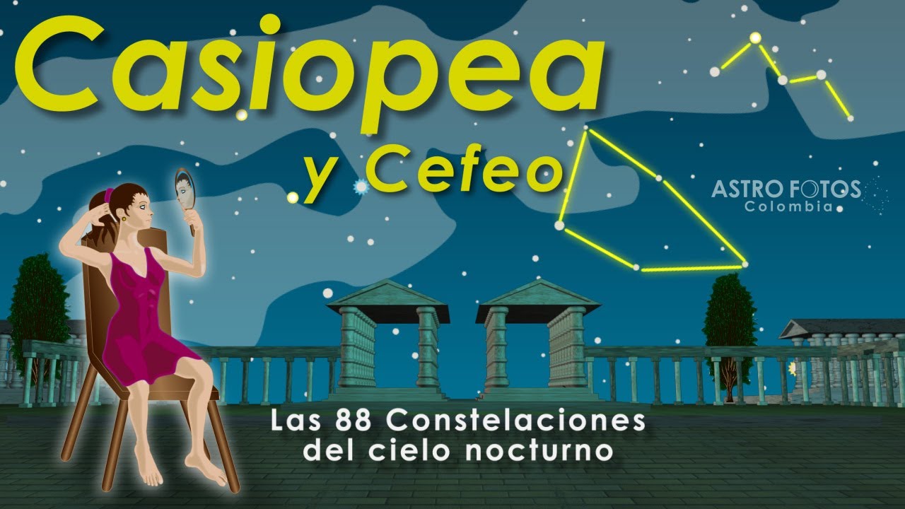 Cassiopeia - Las 88 Constelaciones - Cepheus - Lacerta - Lynx - Camelopardalis.