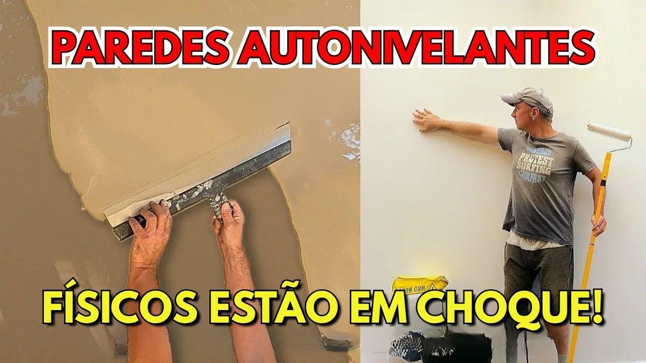 Paredes Niveladas com Piso Autonivelante: Faça Você Mesmo! Construindo em 2 Andares, 50m²