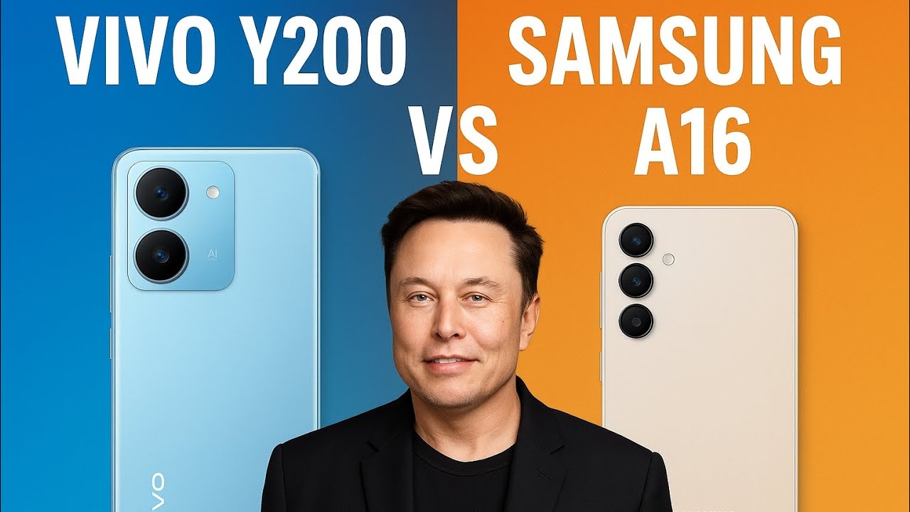 Samsung A16 vs Vivo Y200 – Real Speed Test, Camera & Gaming Review