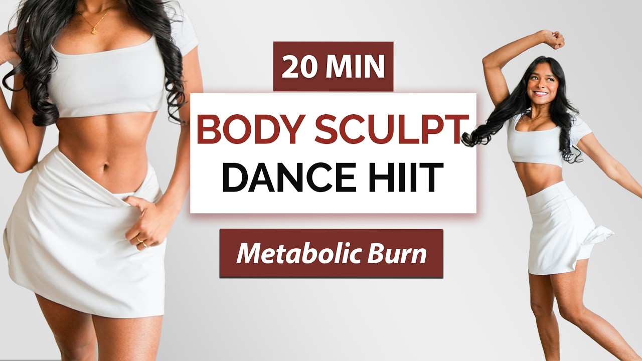 Метаболический Танцевальный HIIT за 20 минут 🔥 Кардио на все тело (Без оборудования)