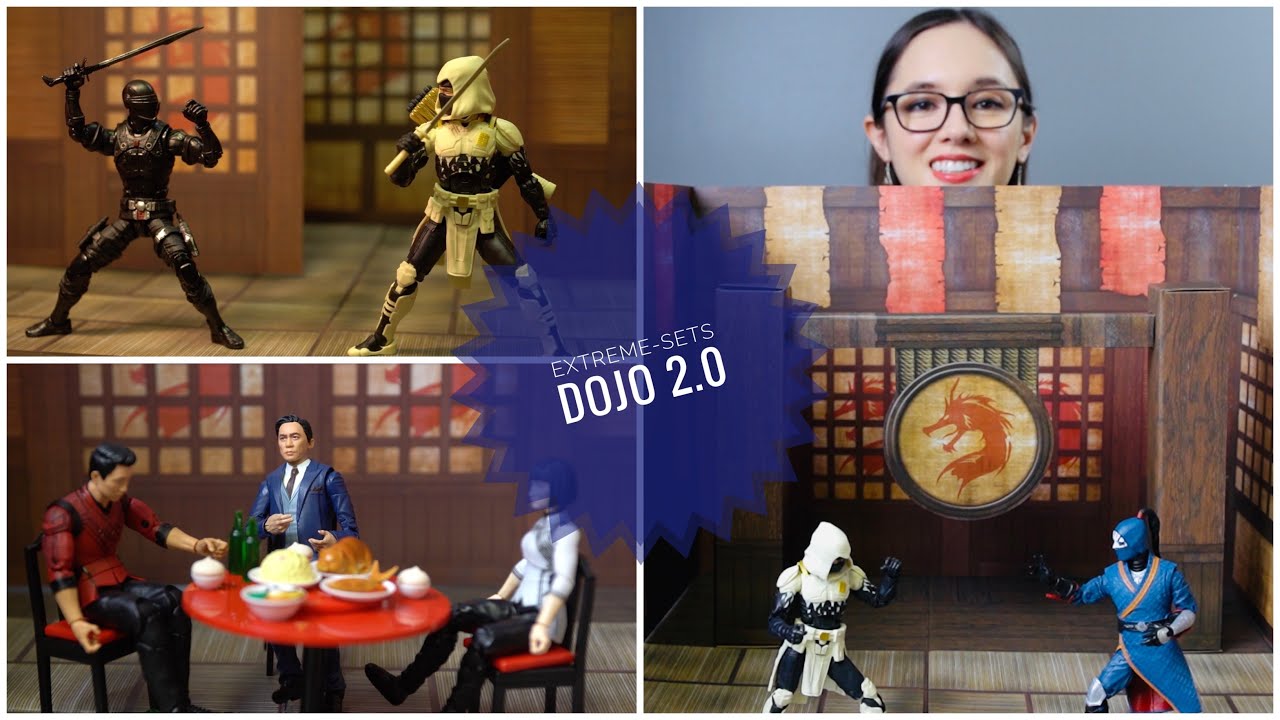 DOJO 2.0 POP-UP DIORAMA 1/12 - EXTREME-SETS.COM