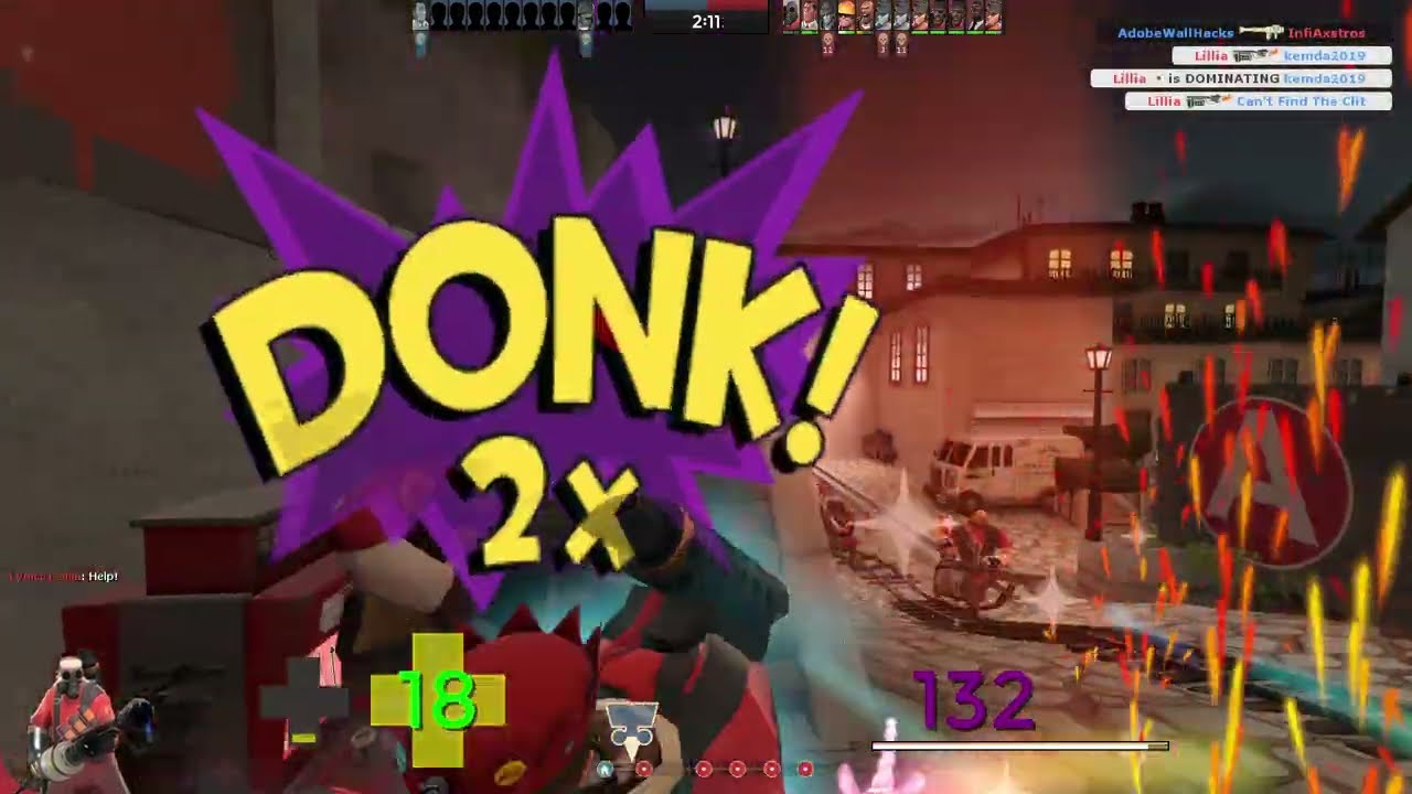 Team Fortress 2 Pyro Gameplay