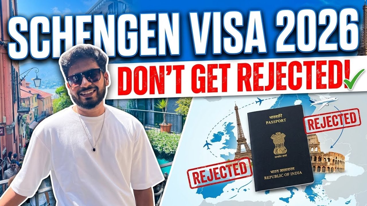Schengen Visa 2026 for Indians | Complete Step-by-Step Guide | Documents, Fees & Interview