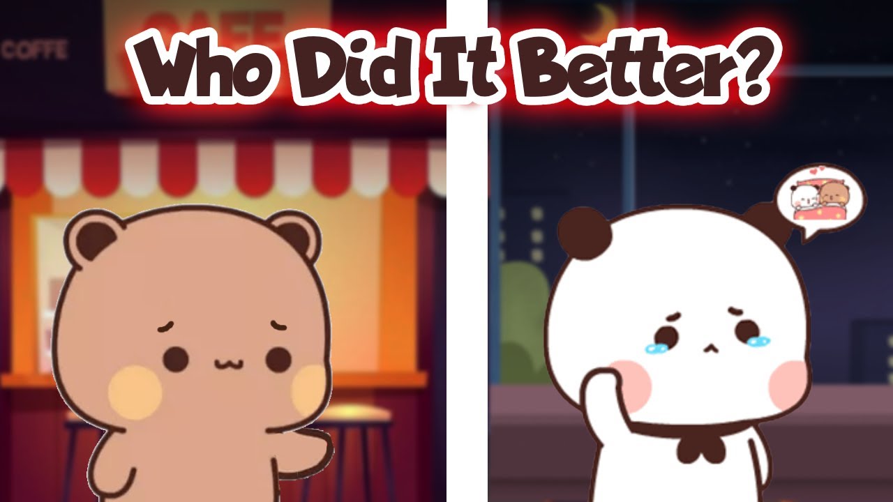 Gomu Peachu Life Swap ? |  Bubu Dudu | Cute Couple | Goma Peach | Animation