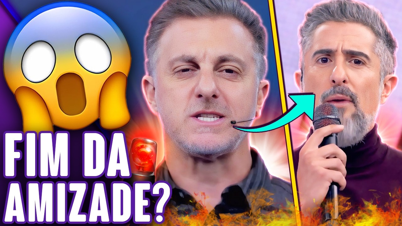 LUCIANO HUCK SE REVOLTA COM MARCOS MION POR PRÊMIO 