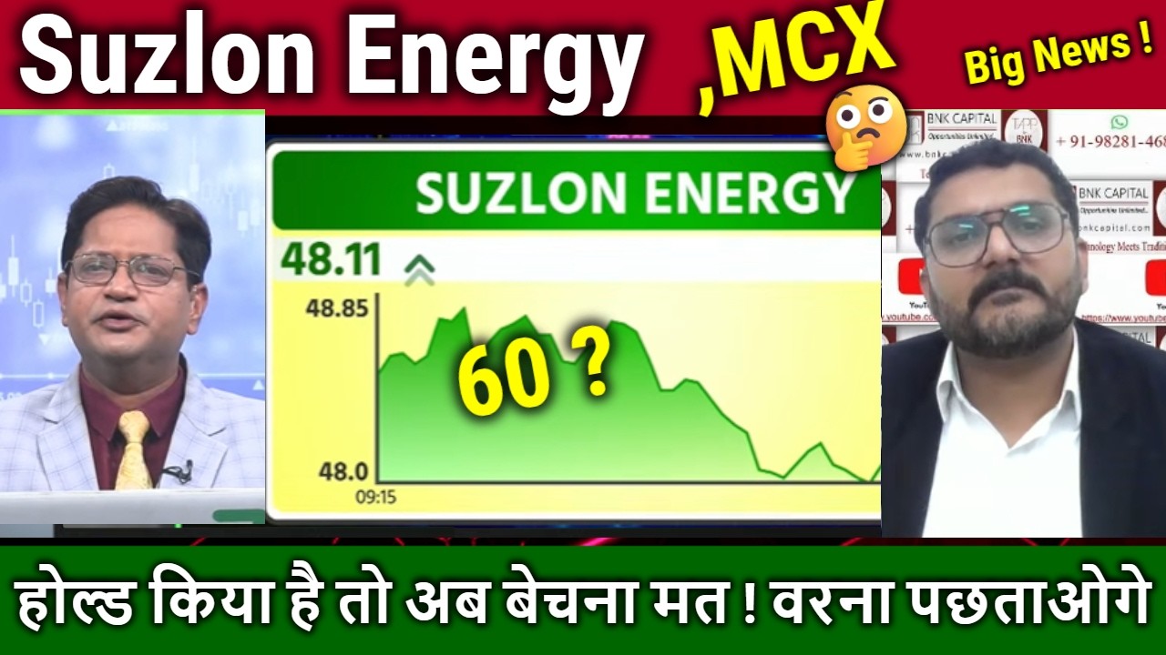 Suzlon Energy latest news/Future kya hai? buy or sell ? Expert analysis,MCX,suzlon Target 2030