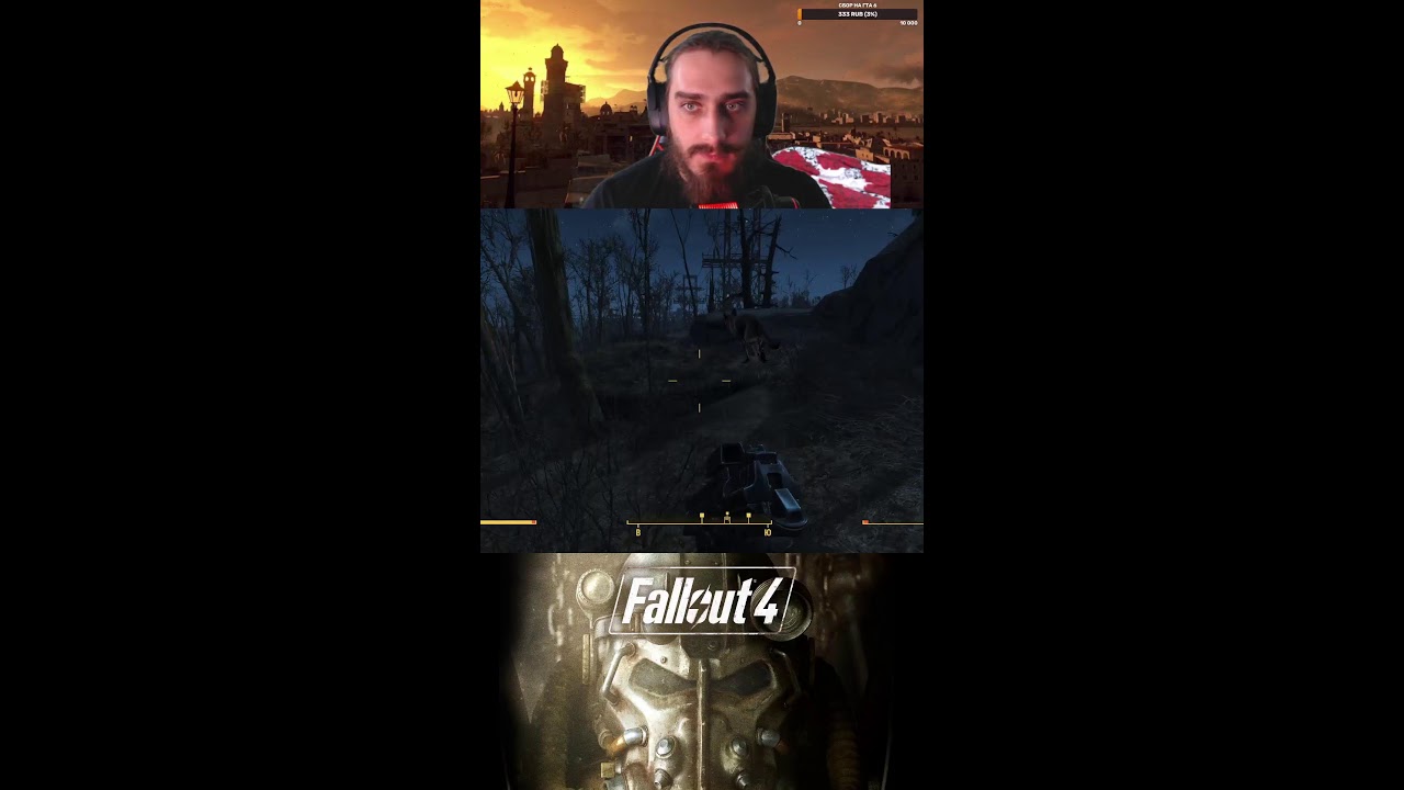 💀 Писатель не умрёт | Fallout 4: Ультрахардкор [Стрим 4] #fallout #gaming