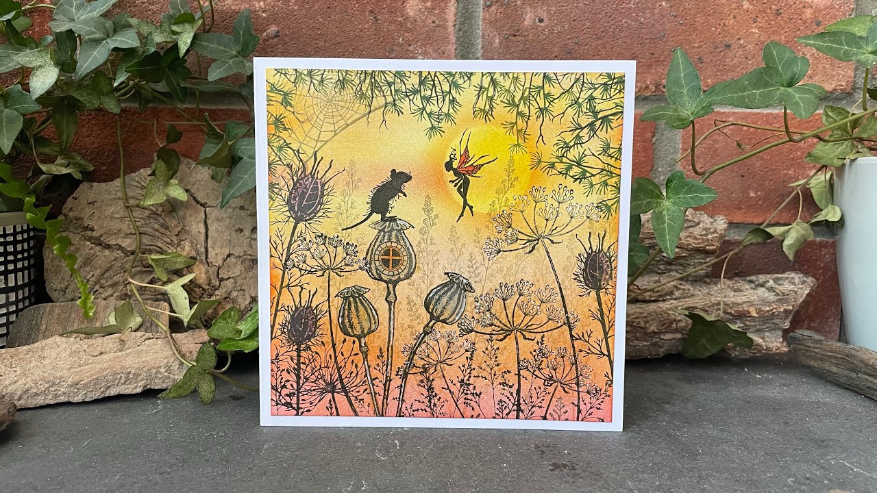 Lavinia card - poppy dwellings 