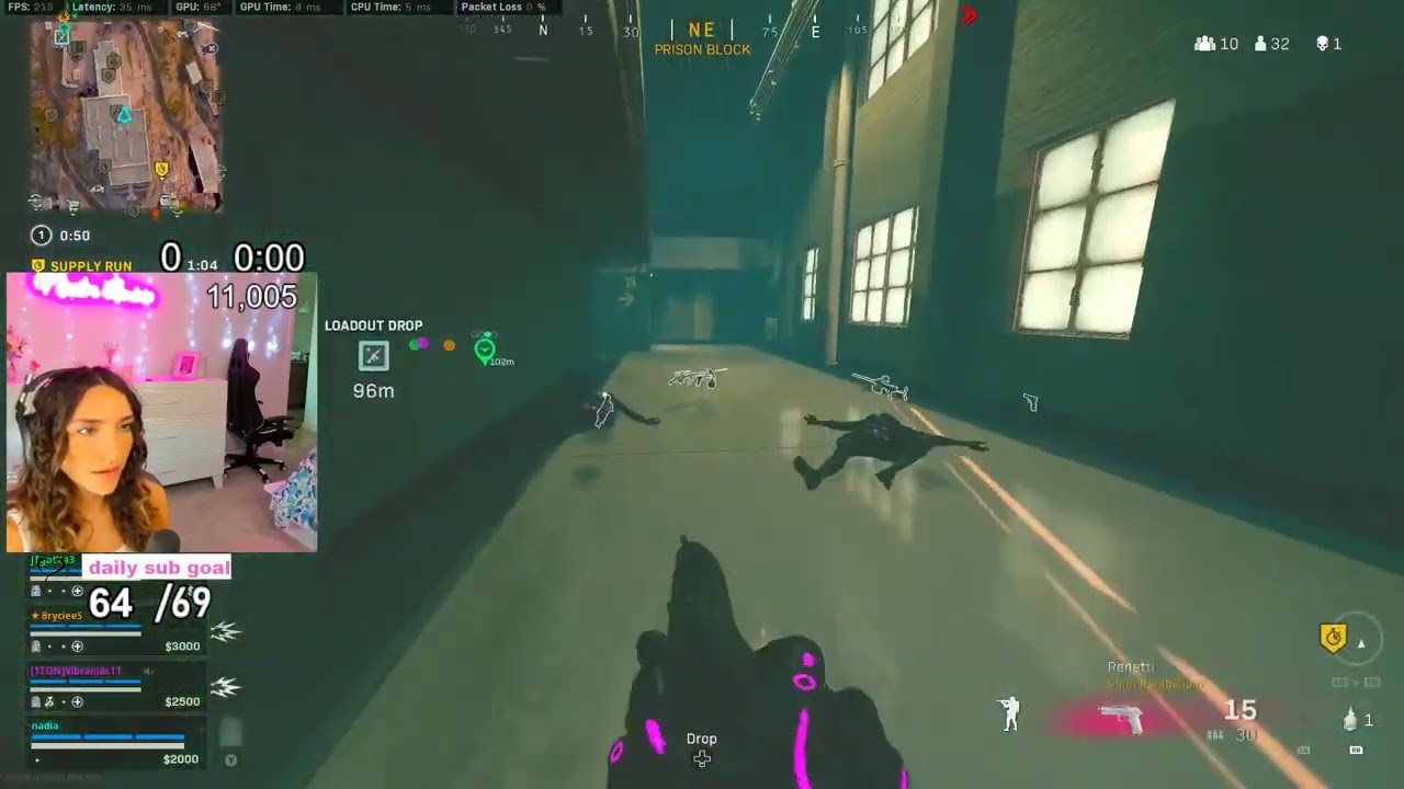 Nadia Cheating Aimbot Fail