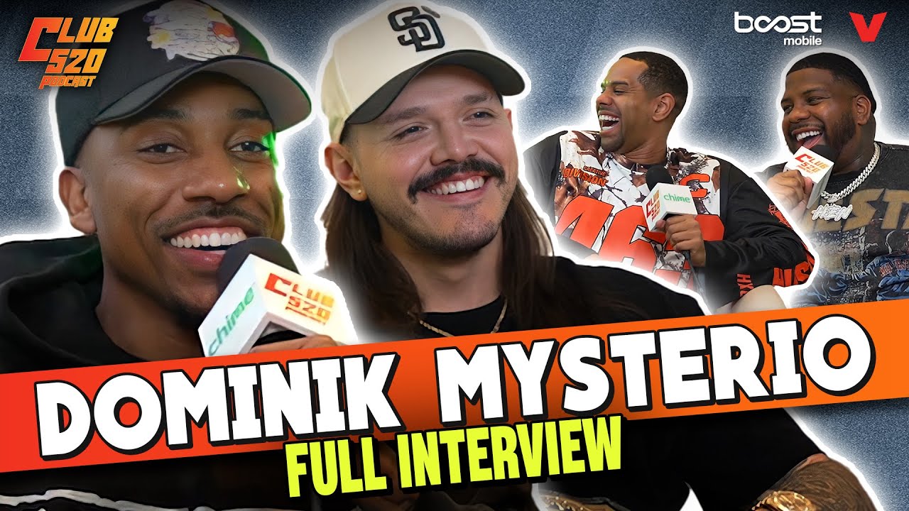 Dominik Mysterio on WWE SummerSlam, Wrestlemania, Rey Mysterio | Jeff Teague x Club 520
