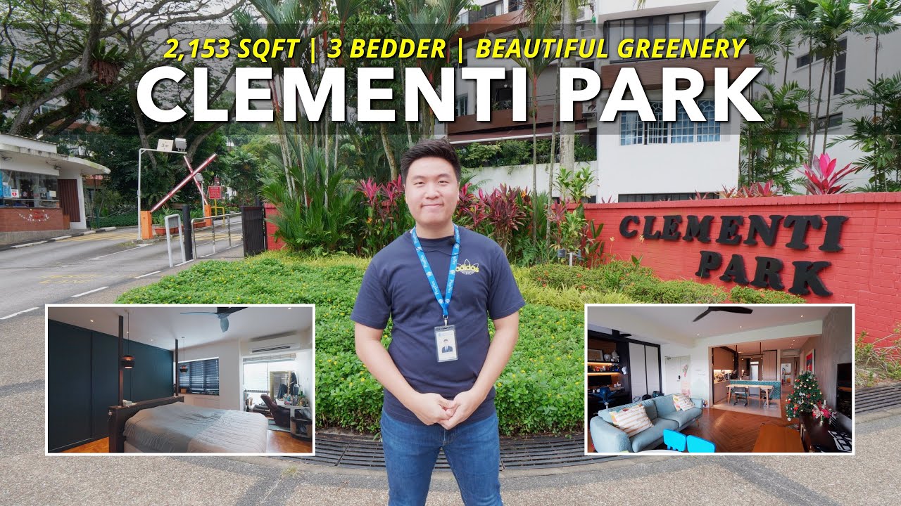 Квартира в кондоминиуме Clementi Park с 3 спальнями на продажу - недвижимость в Сингапуре | Натан...