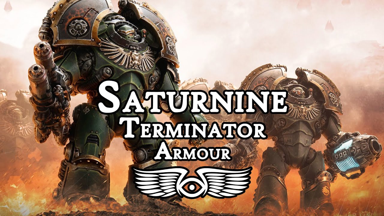 История доспехов терминатора Сатурна (Warhammer 40,000 и Horus Heresy Lore)