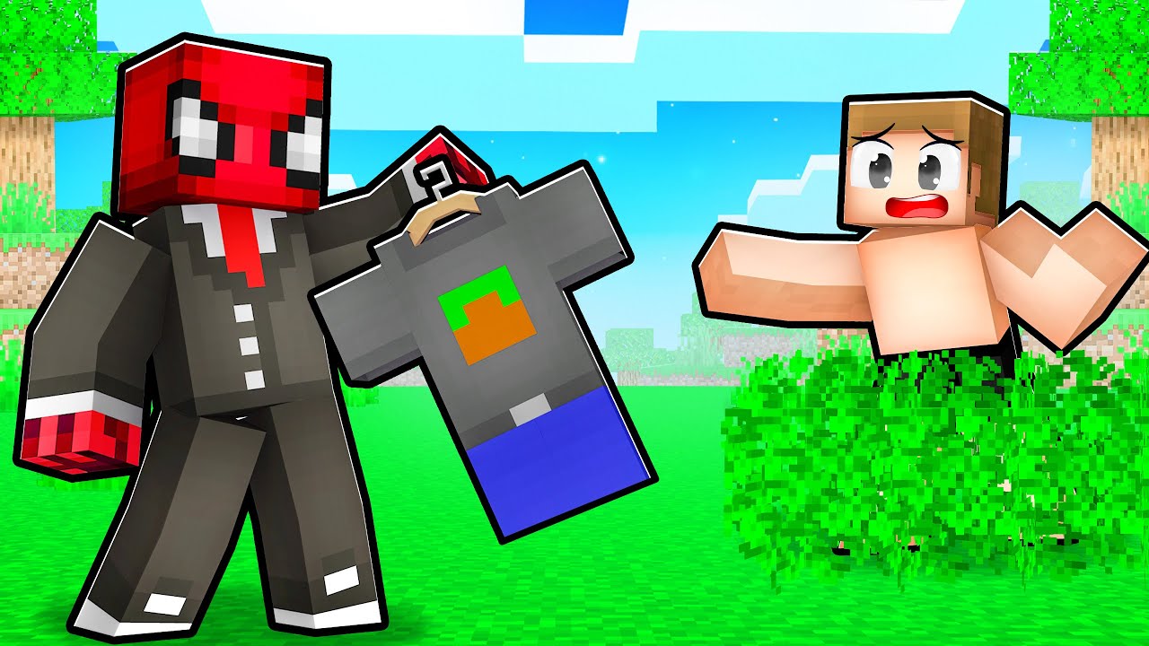 Arkadaşlarımın Kıyafetlerini Çaldım - Minecraft