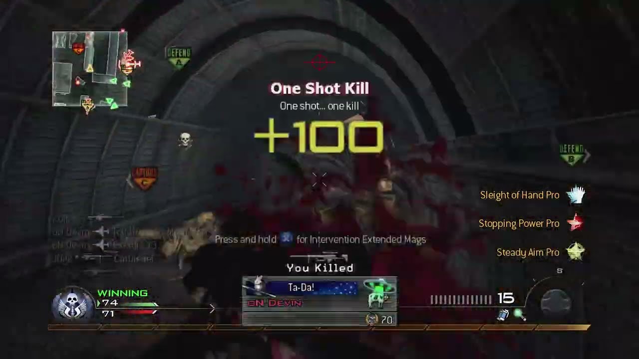 162-38 MW2 Sniping Gameplay