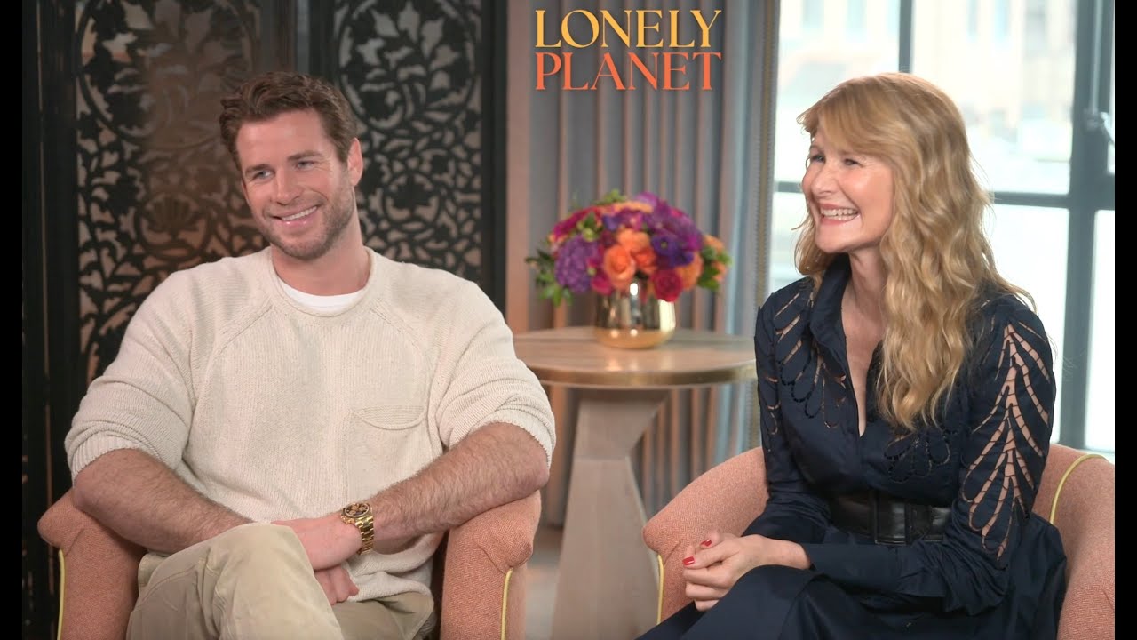 LONELY PLANET Cast Interview: Laura Dern and Liam Hemsworth!