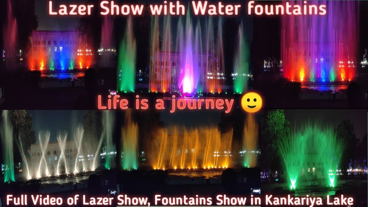 Musical Fountain And Laser Show | Kankariya Lake | Ahmedabad Gujarat |
