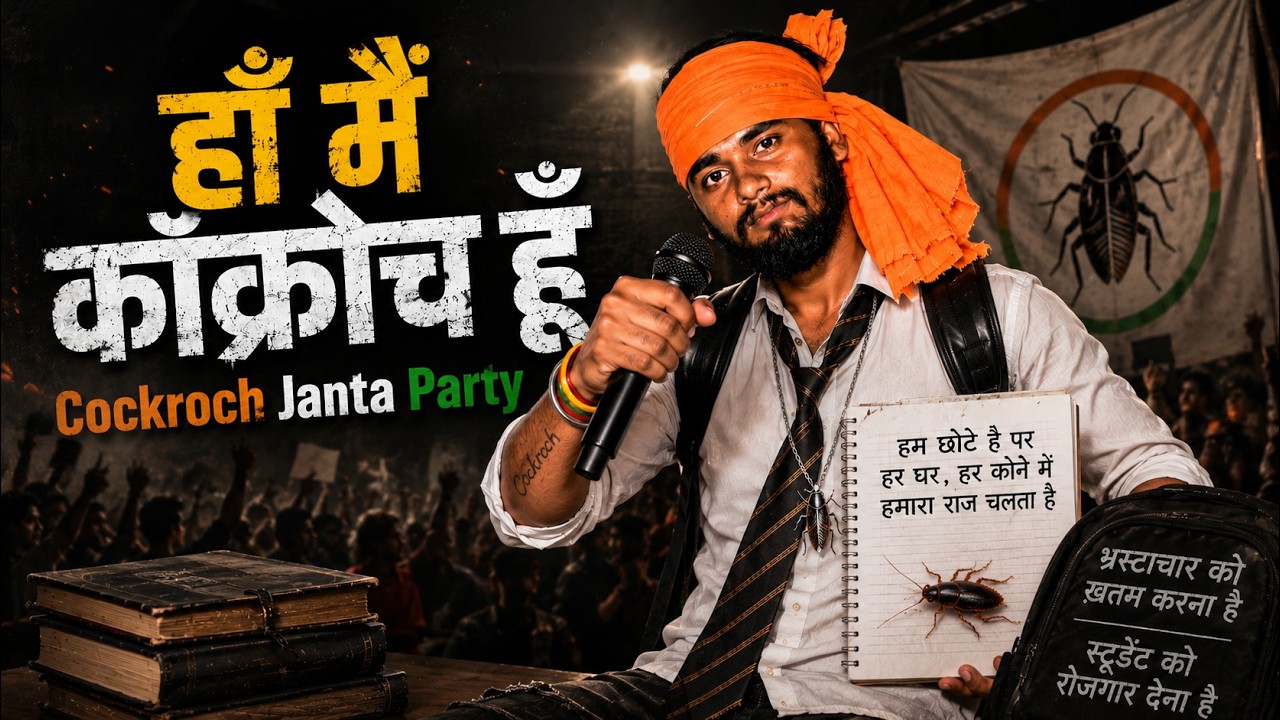 Cockroach Janta Party | Official Music Video | Han Mai Cockroach Hu | New Rap Song 2026 | #cjp