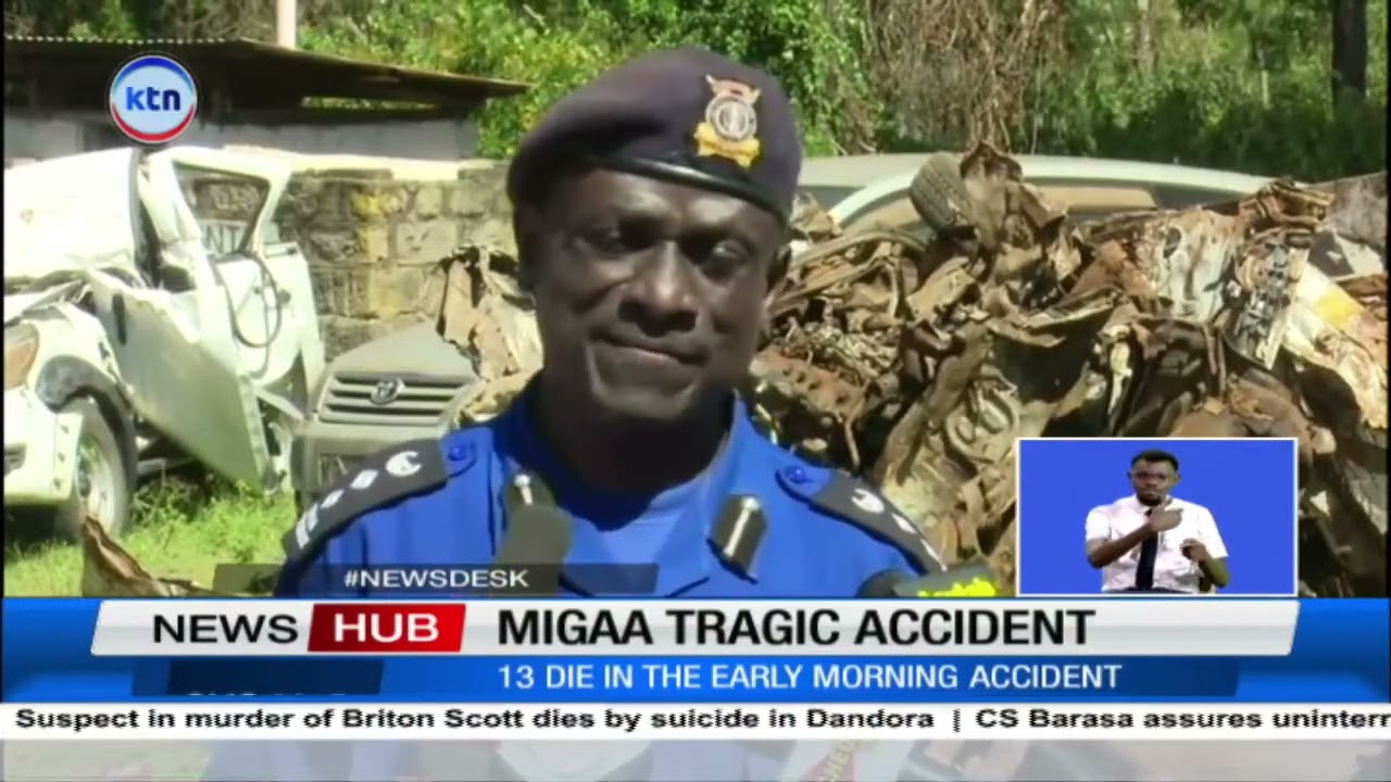 13 killed in Migaa road crash