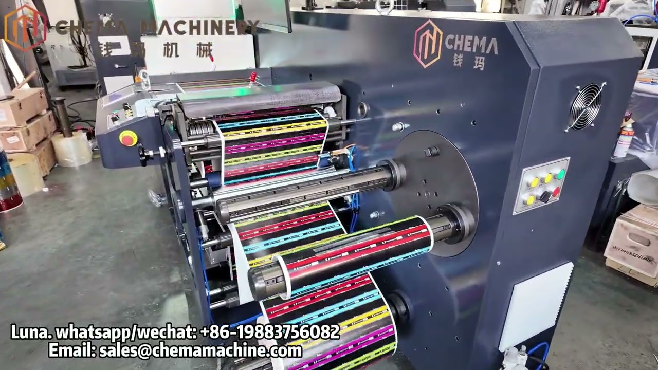 CHEMA 300m/min Automatic Inspection Slitter Rewinder ，See Every Defect. Miss Nothing.