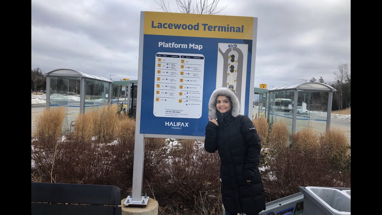 My Daily Commute(Bus) via Lacewood Terminal Halifax-Indian Vlogger In Canada