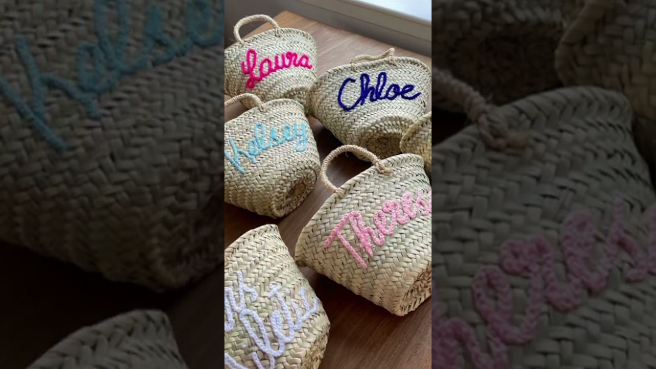 The Perfect Straw Handbag #basket  #handmadegifts  #wedding  #etsy  #gift  #bag  #ordernow #summer