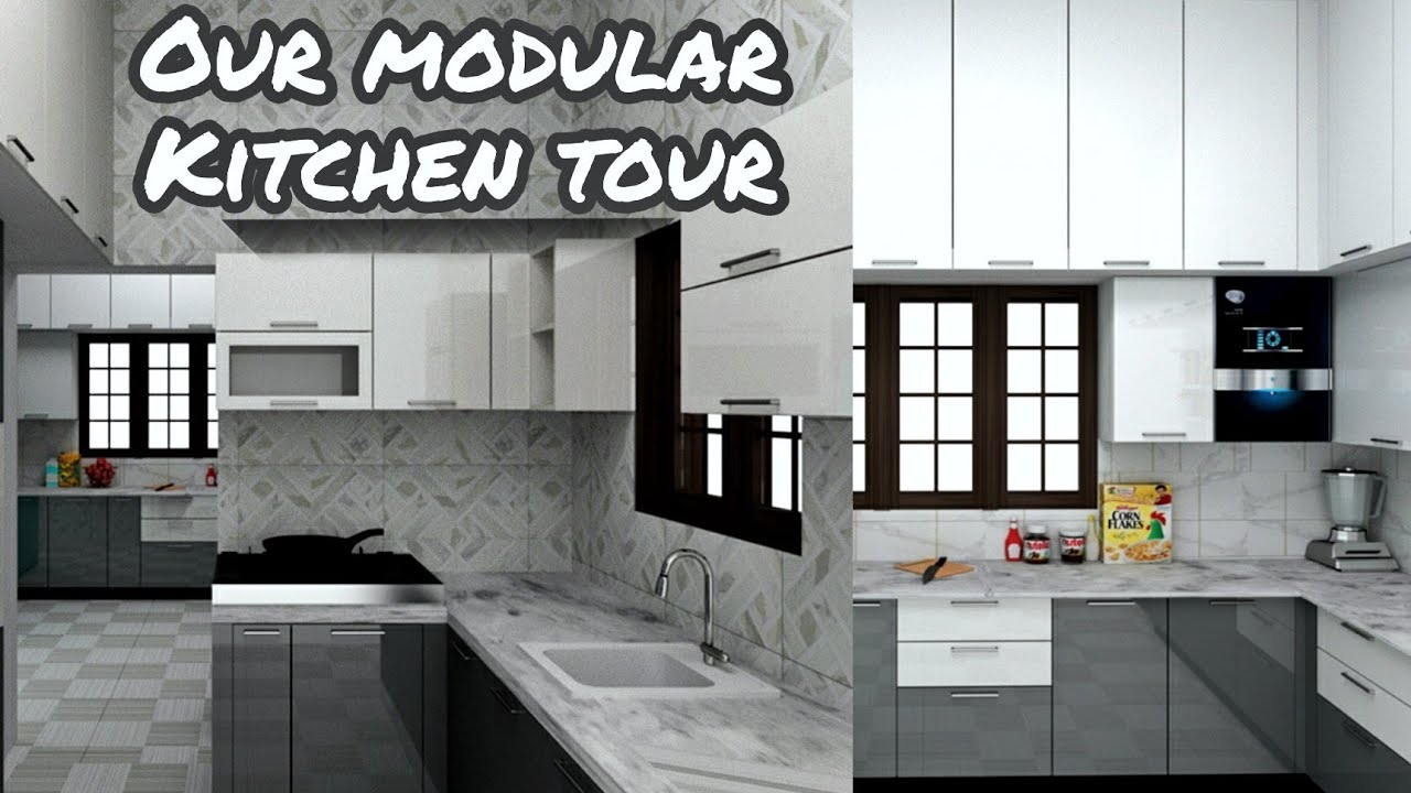 Our Kitchen Tour | Indian Kitchen Organisation | Modular Kitchen Tour