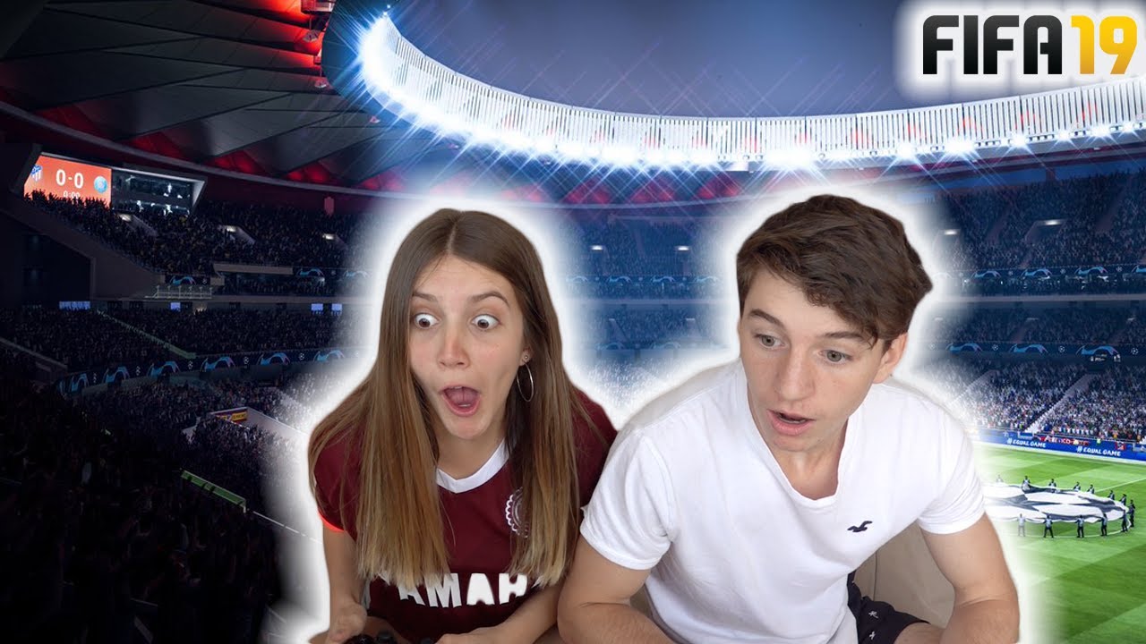 jugando al fifa con mi novio *le corto*