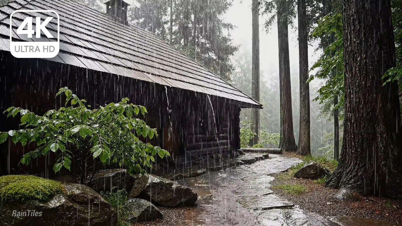 Forest Rain Retreat — Pure Natural Rain Sounds