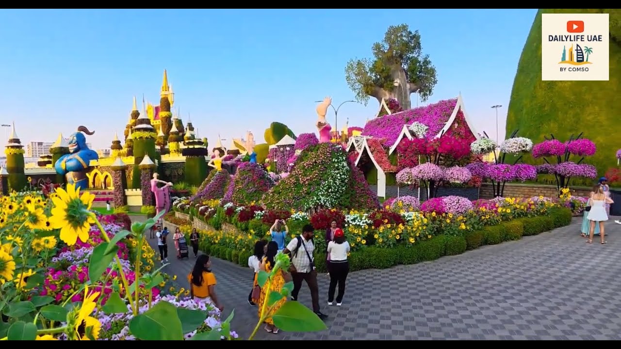 Dubai Miracle Garden 2025  | 🇦🇪 | Dubai Travel Vlog #Dubai Miracle Garden #dubailife #dubaicity