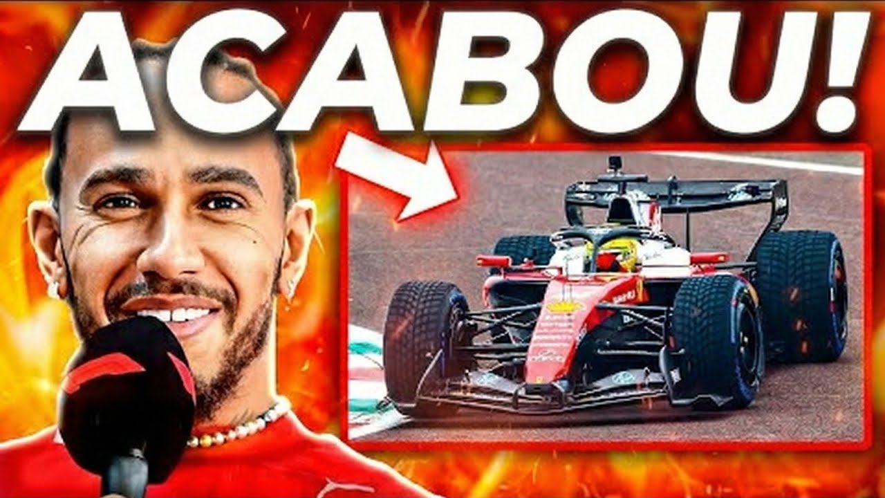 O TESTE INSANO de Hamilton com o carro da Ferrari de 2026 acaba de ser REVELADO! ISTO É INSANO!