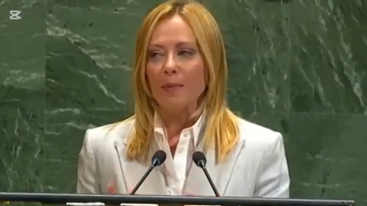 Full SPEECH: Italian PM Giorgia Meloni at united nations General Assembly 