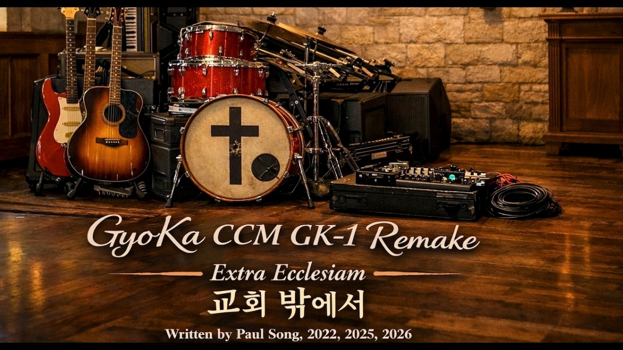 교회 밖에서 (리메이크, Extra Ecclesiam) [GyoKa CCM]  written by Paul Song, 2022, 2025, 2026 #교회밖신앙