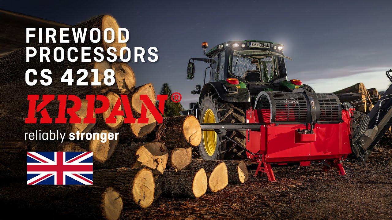 Firewood processors KRPAN CS 4218 🪵🟥