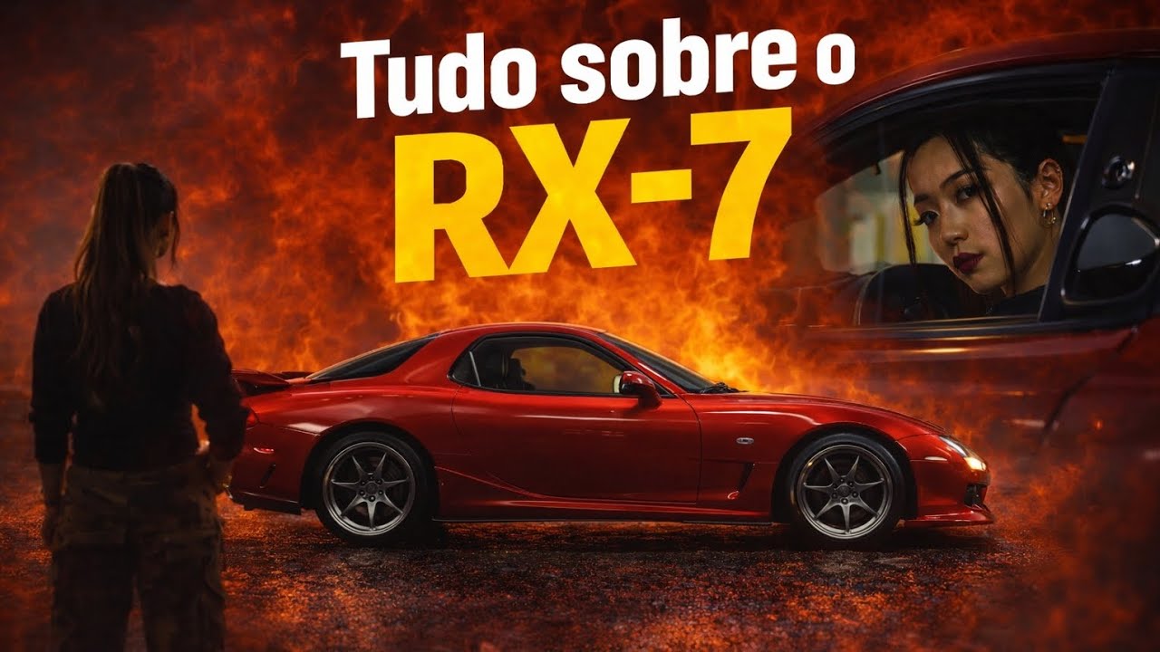 MAZDA RX-7: O Ícone JDM em 2 Minutos | RoyaltyCar Dream