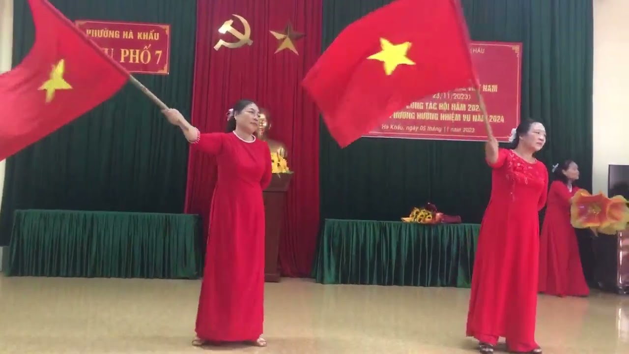 Chữ thập đỏ một niềm tin - biên đạo Minh Thúy khu 7 Hà Khẩu Hạ Long Quảng Ninh